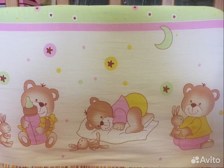 Комплект в кроватку с бортиками