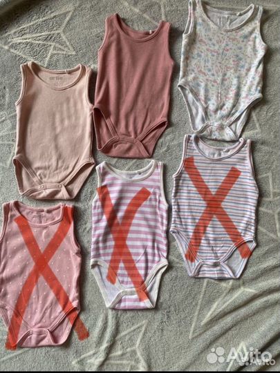 Боди для девочки 62-68
