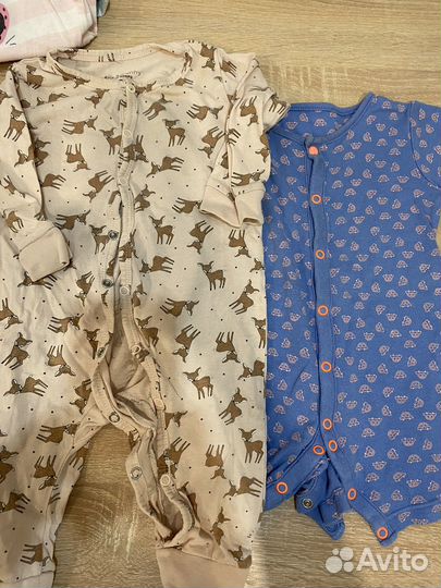 Вещи пакетом для девочки 74 80