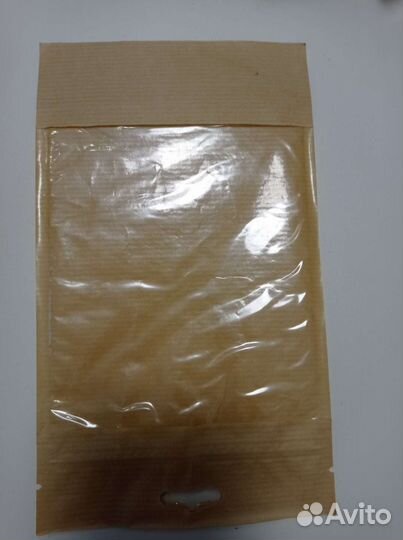 Крафт пакеты с окошком