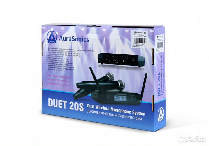 Радиосистема AuraSonics duet 20S2