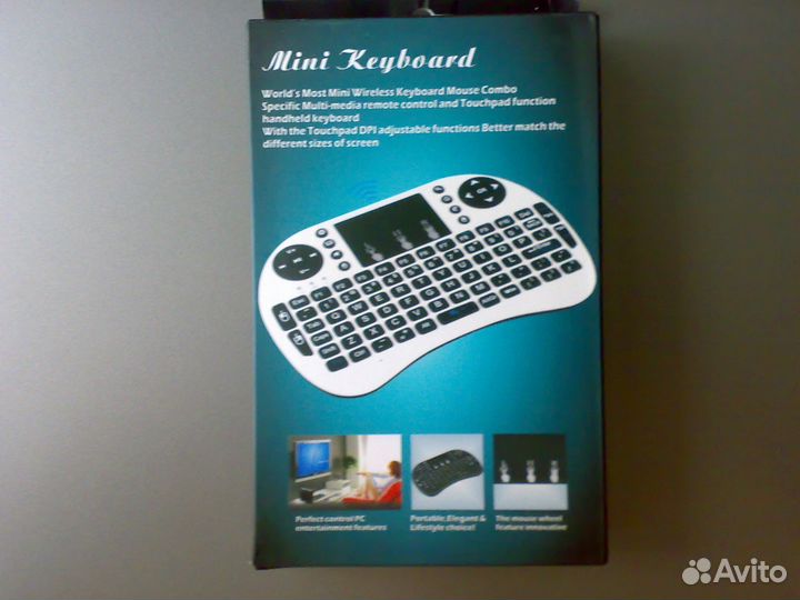 Безпроводная клавиатура- (Mini keyboard 2.4Ггц)