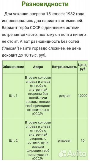 Монеты СССР