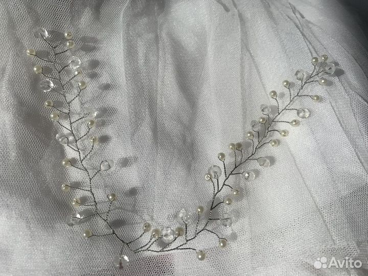 Свадебное украшение для волос