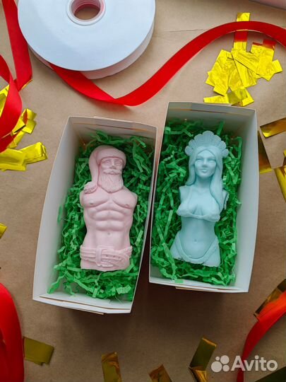 Креативное мыло, подарок на новый год