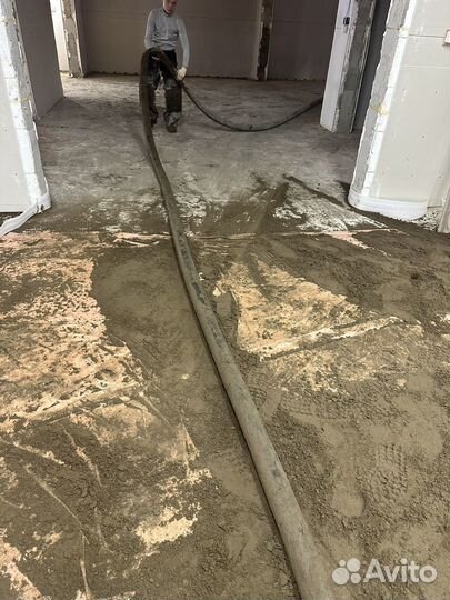 Полусухая стяжка пола