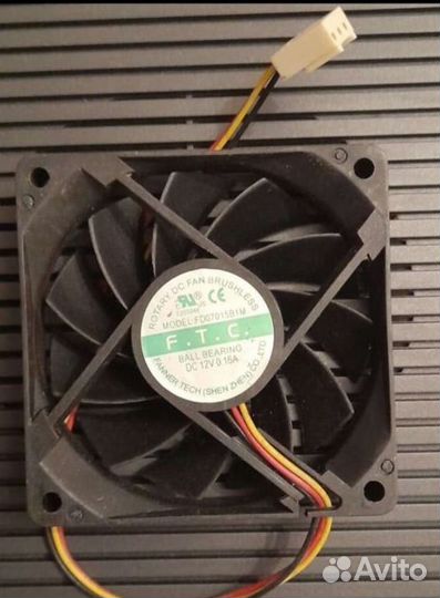 Кулер (вентилятор) 12в