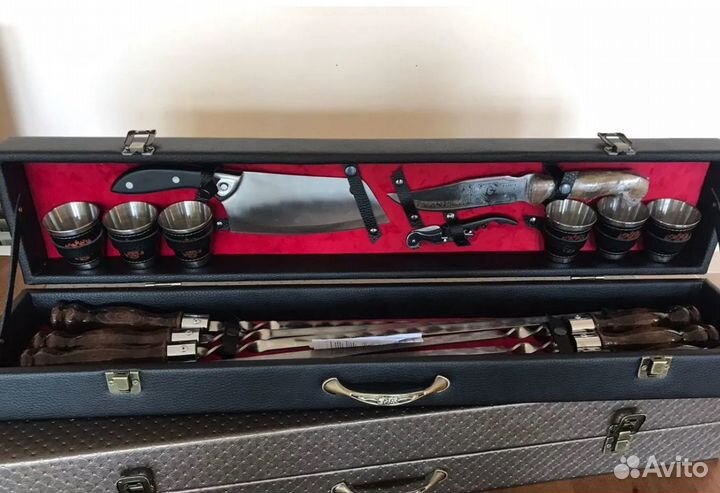 Подарочный шашлычный набор 11