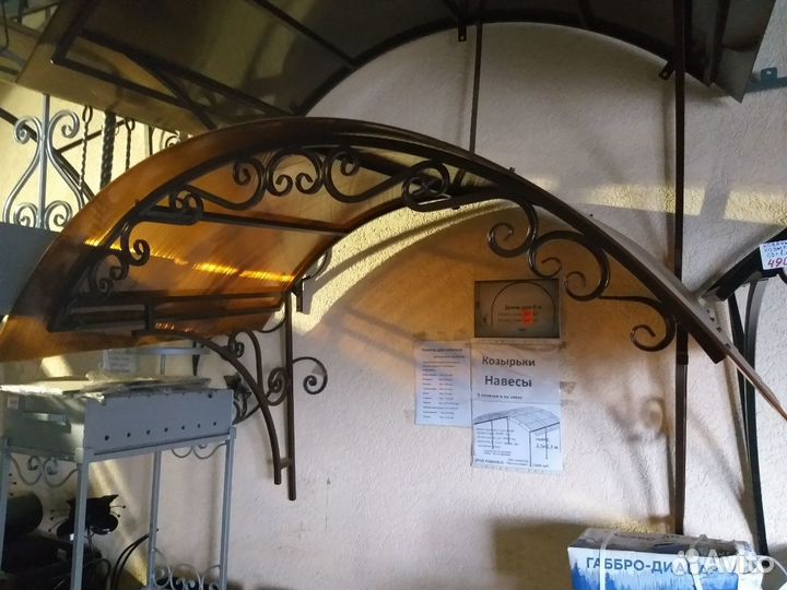 Козырьки для крыльца