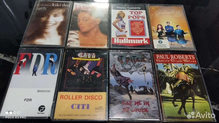 Фирменные кассеты US, UK, GmbH, Holland, Sweden