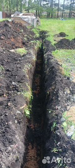 Услуги экскаватора погрузчика