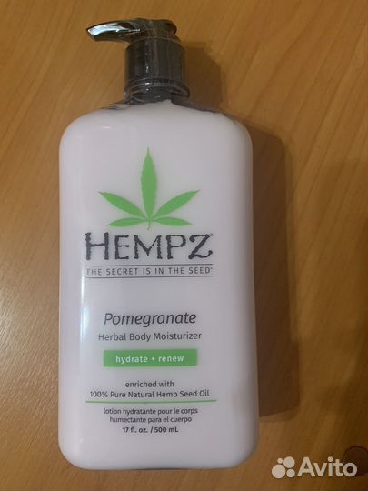 Молочко для тела hempz