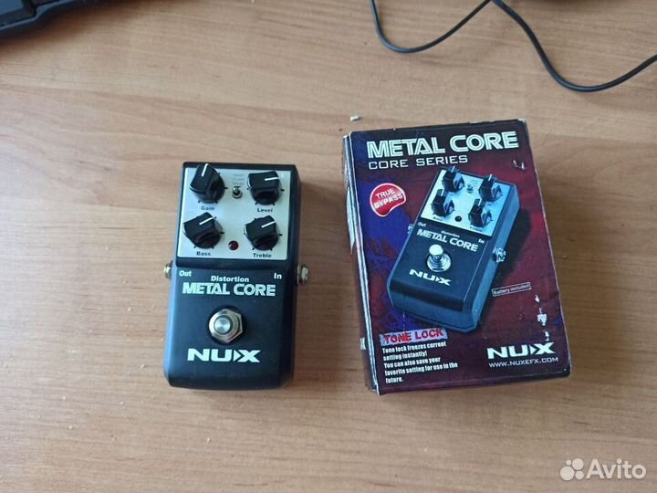 NUX metal core Distortion Гитарная педаль