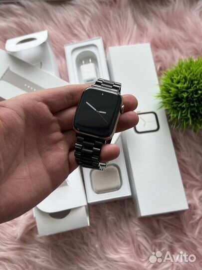 Apple Watch 4 44mm Stainless Steel Gold