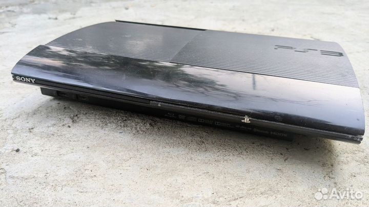 Sony playstation 3 super slim(60 игр, прошита, 500