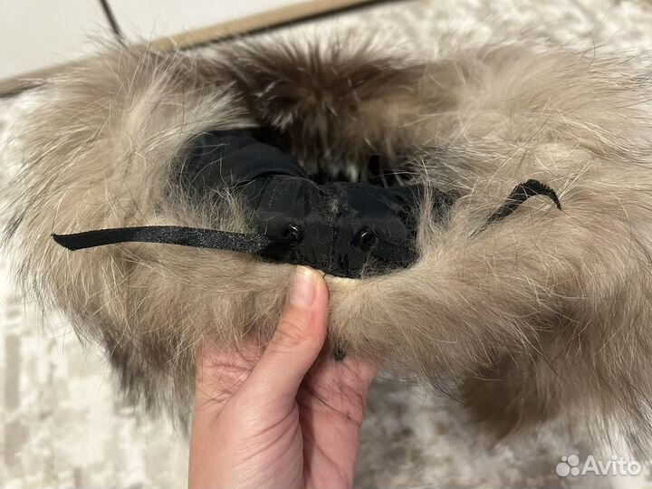 Шапка ушанка зимняя женская