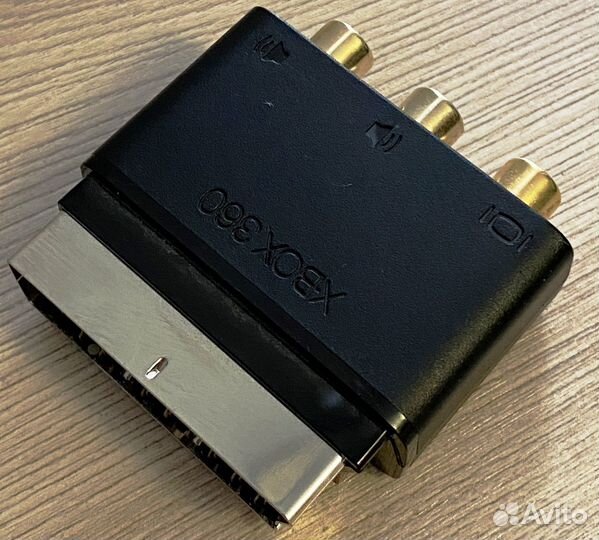 Перереходник с композитного AV на Scart Xbox 360