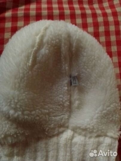 Шапка шлем на девочку