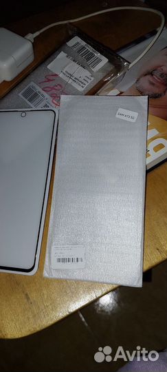 Чехол на samsung А73 5G и защитные стекло