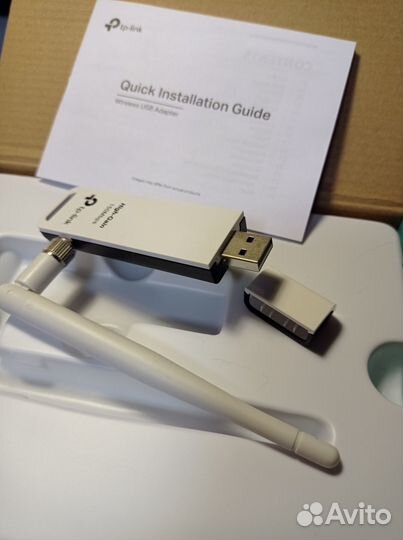 Сетевой адаптер Wi-Fi TP-link TL-WN722N USB 2.0