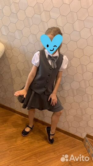 Школьная форма и вещи на девочку 122-128-136