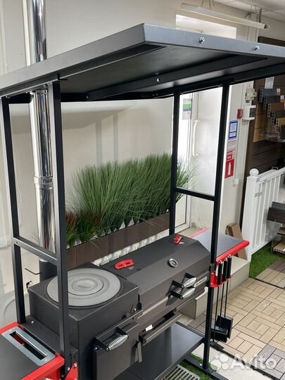 Мангал 3в1 с крышей