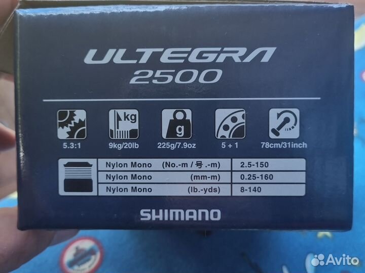 Катушка shimano ultegra 2500