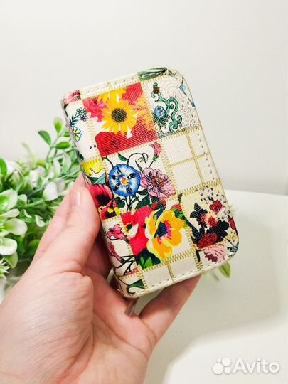 Маникюрный набор 6 предметов цветочный узор