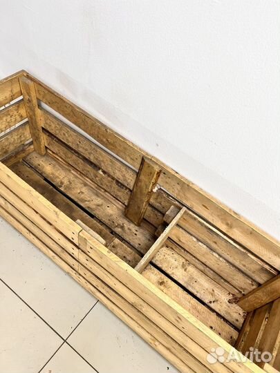 Ящик деревянный для овощей
