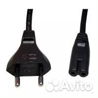 Кабель сетевой 220В (восьмерка) 2 pin