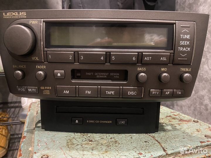 Магнитола lexus ls430 рестайлинг