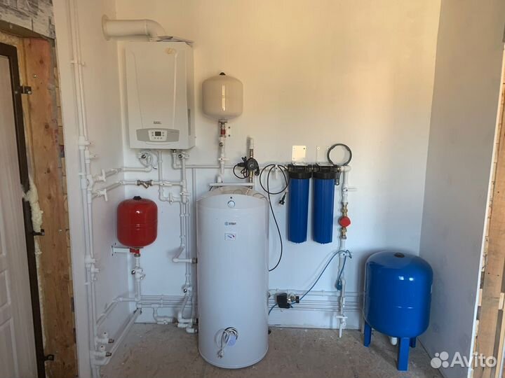 Сантехник отопление, теплые полы и водоснабжение