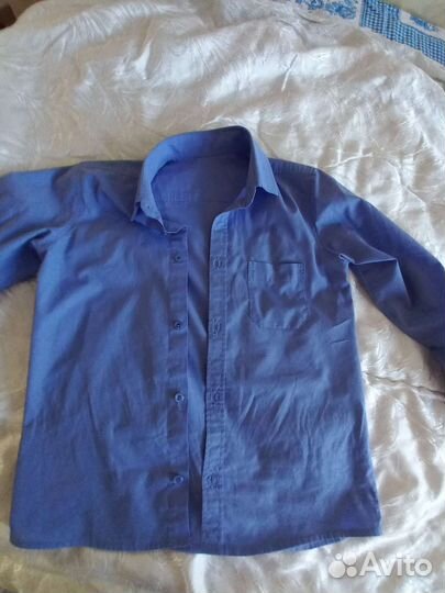 Рубашки на мальчика 8-9лет