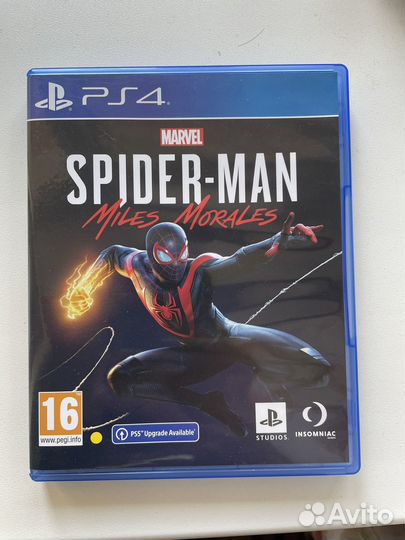 Человек паук майлз моралес ps4