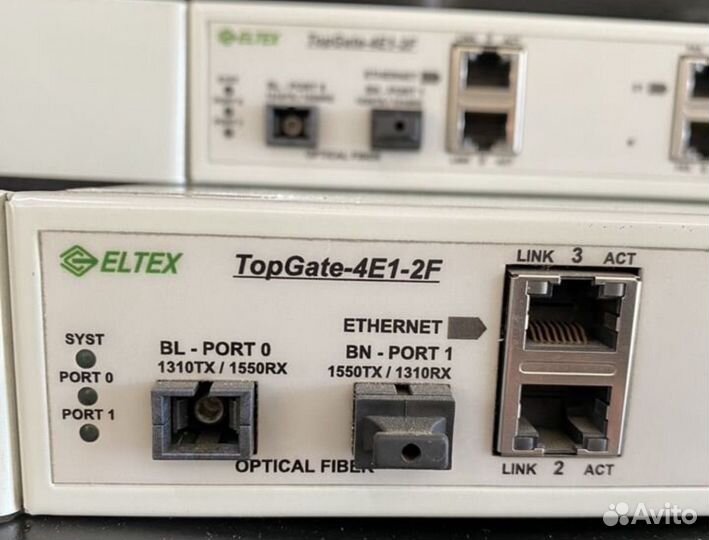 Eltex оптический мультиплексор topgate-4E1-2FG