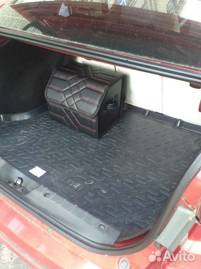 Органайзер в багажник автомобиля аллигатор красный