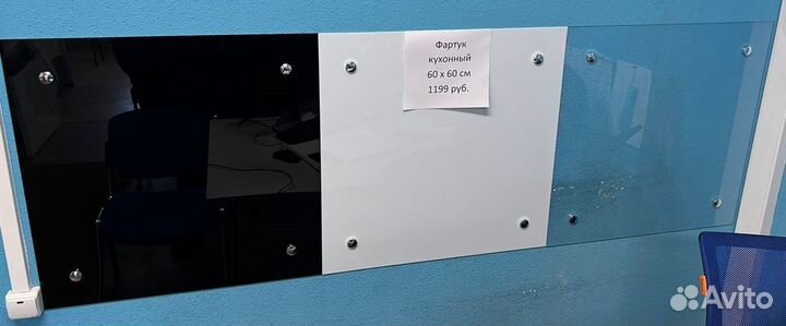 Кухонный фартук экран из прозрачного пластика