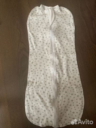 Пеленка-кокон, боди, шапочка