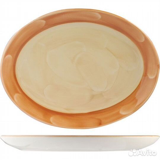 Блюдо овальное «Паприка» Paprika-Nat Steelite