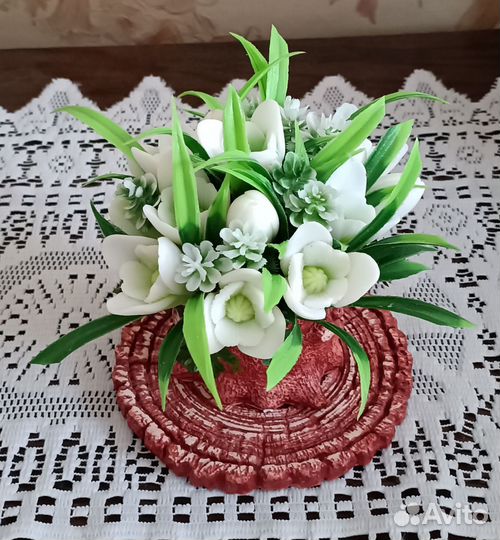 Букет цветов из мыла