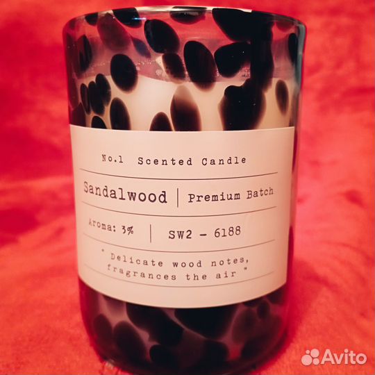 Свеча hm Sandalwood новая