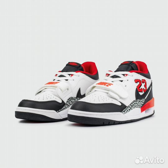 Кроссовки Air Jordan Legacy 312 Low L.Grey Red 23