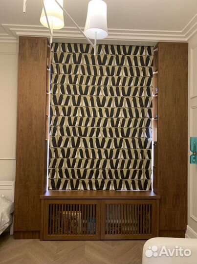 Навеска, глажка, отпаривание, укладка штор