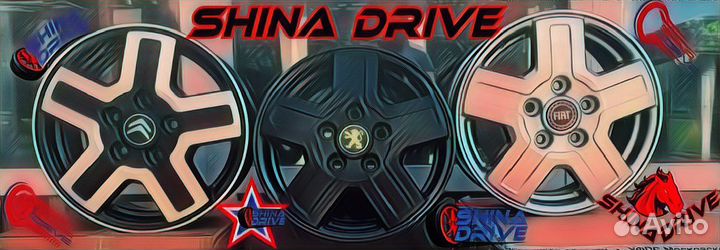 Диски Peugeot Boxer Cargo R15 5x118 Black Groove