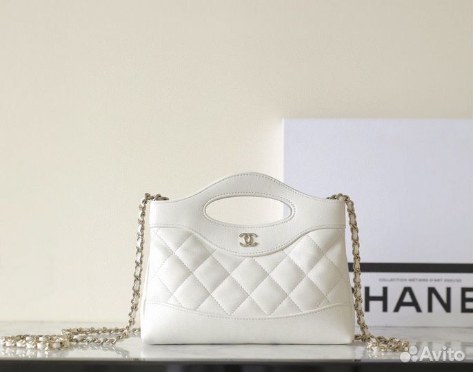 Сумка chanel 31 bag белая