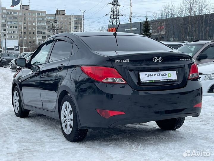 Hyundai Solaris 1.4 МТ, 2015, 132 717 км