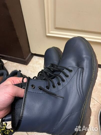 Ботинки зимние синие мужские 44