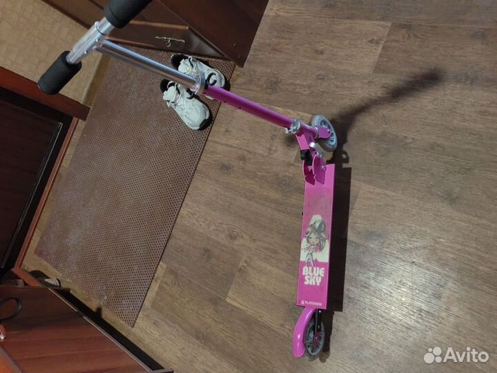 Самокат снегокат bluesky