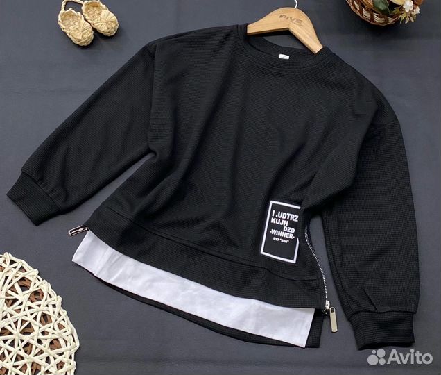 Классная кофта для девочки, 134-158