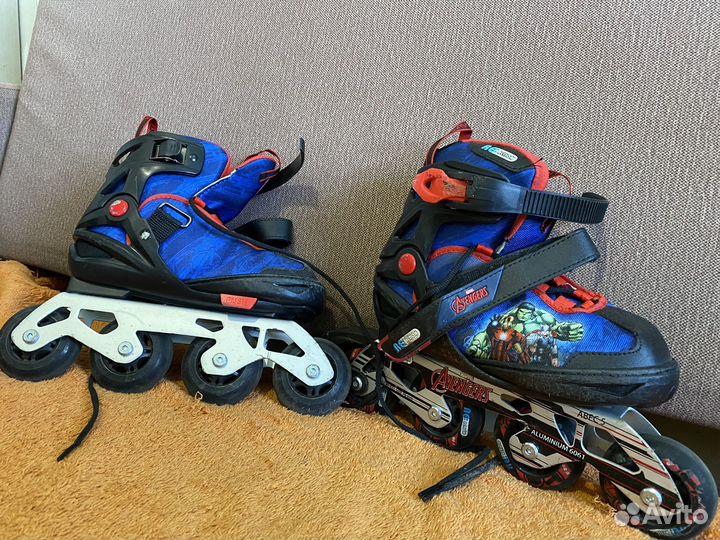 Ролики детские раздвижные 31-36 размер